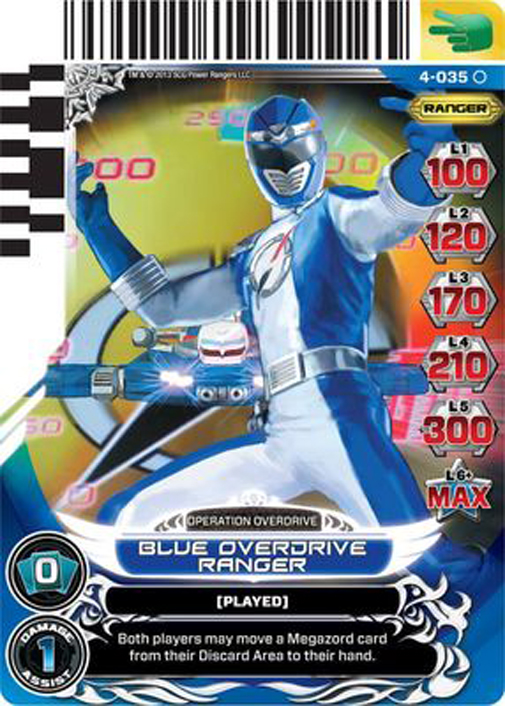 Blue Overdrive Ranger 035